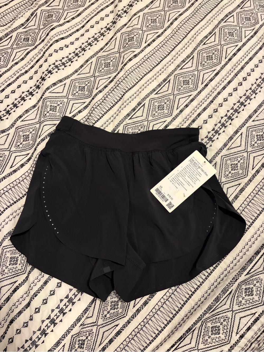 lululemon fast and free high rise split short